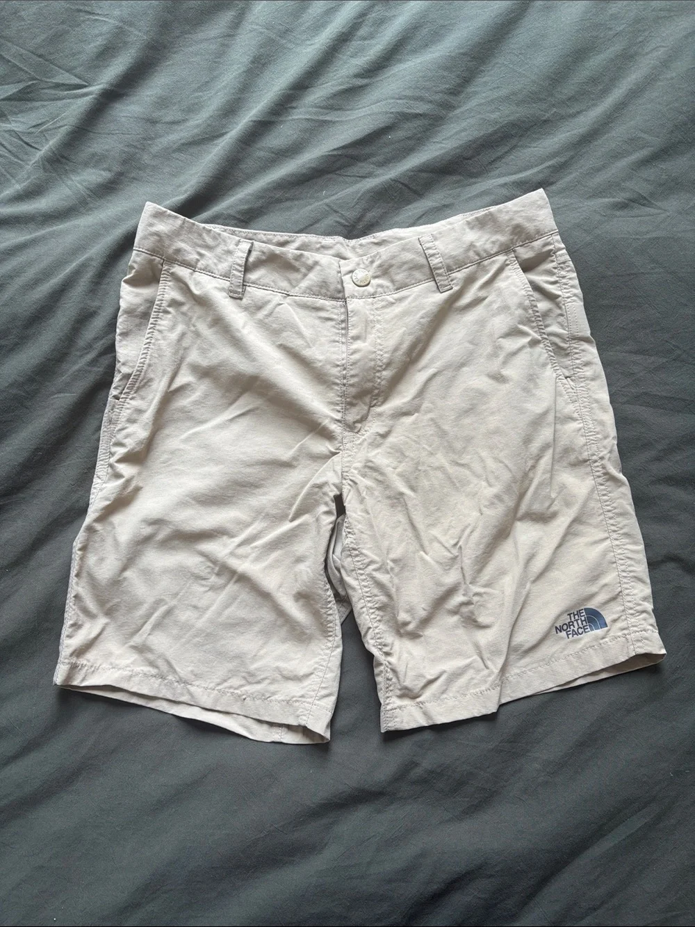The North Face Light Beige Men's Hybrid Shorts